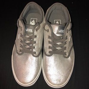 Silver Vans Off the Wall! 👟